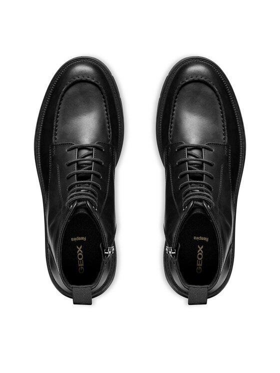 Geox Kozačky Geox U Pove U56M7A 000FF C9999 Černá