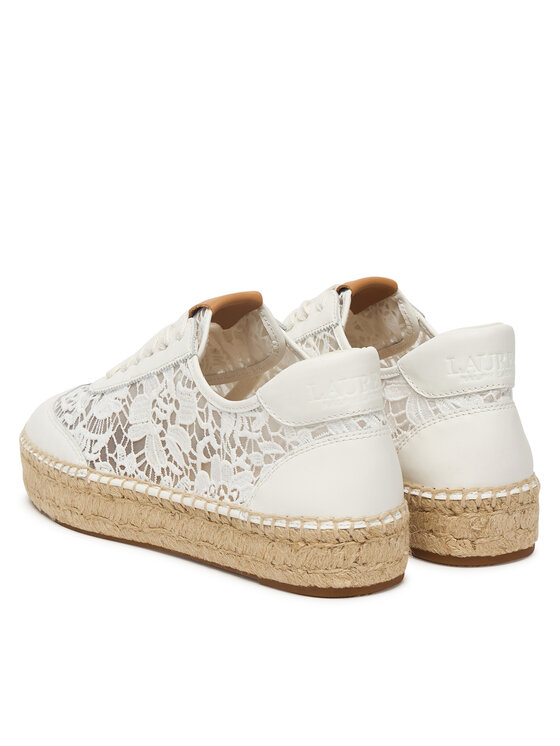 LAUREN RALPH LAUREN Еспадрили LAUREN RALPH LAUREN 802P10496001 Бял