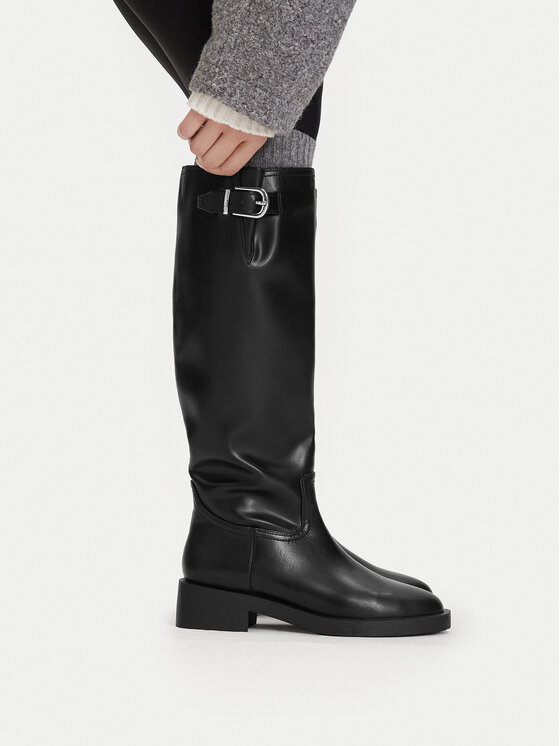 Nine West Čižmy vo vojenskom štýle Nine West CEO-259-225 03 Čierna