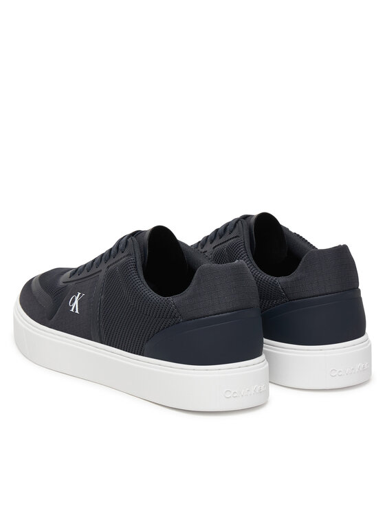 Calvin Klein Sneakers Calvin Klein Classic Cups Laceup Knit HM0HM02130 Bleumarin