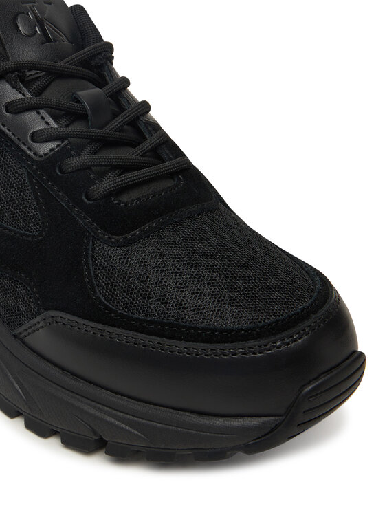 Calvin Klein Jeans Sneakersy Calvin Klein Jeans Hike Runner Mesh Mix Ck YW0YW01994 Czarny