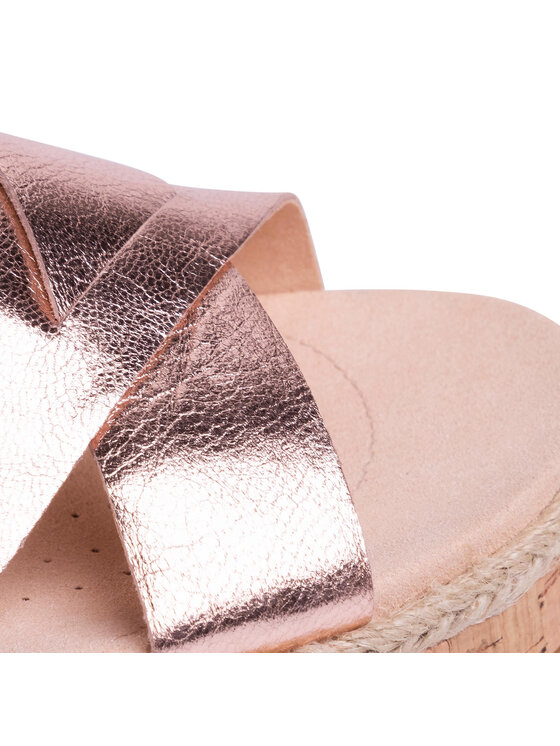 Clarks Еспадрильї Clarks Botanic Poppy 261475224 Рожевий