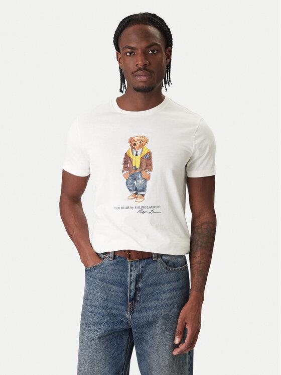 Polo Ralph Lauren Polo Ralph Lauren Camiseta 710P07346001 Blanco Regular Fit