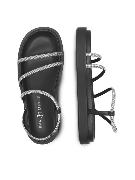 Eva Minge Sandales Eva Minge AMALIA-V1005-1533-1 Melns