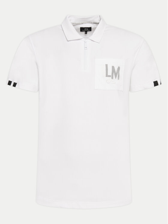 La Martina La Martina Pólóing YMP015 JS324 Fehér Regular Fit
