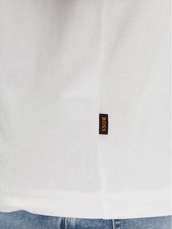 BOSS BOSS T-shirt Bossfish 50539196 Écru Regular Fit