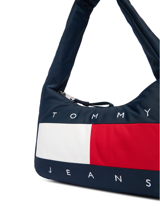 Tommy Jeans Borsetta Tommy Jeans Tjw Archive Shoulder Bag AW0AW18074 Blu scuro