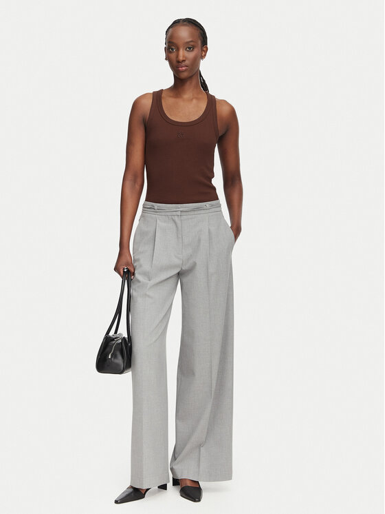 HUGO HUGO Топ Datamia 50514489 Коричневий Slim Fit