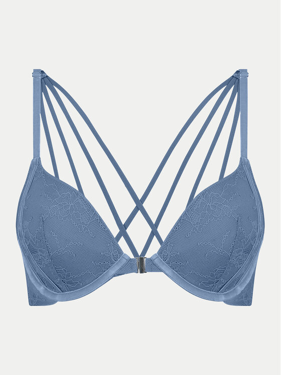 Hunkemöller Hunkemöller Melltartó alsó huzallal Molly 204620 Kék