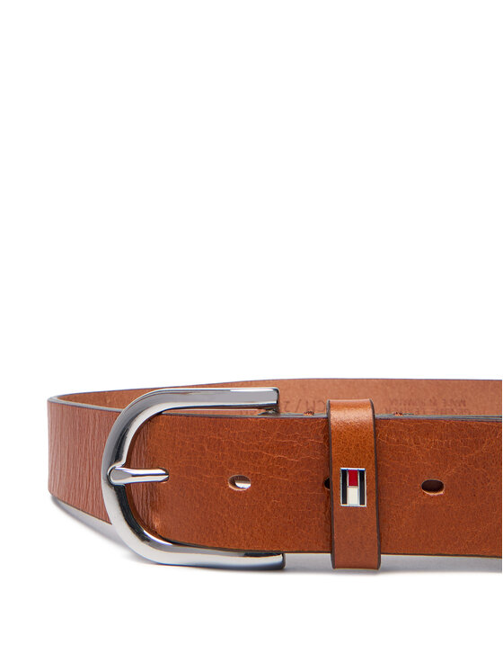 Tommy Hilfiger Cintura da donna Tommy Hilfiger New Danny Belt WW0WW11590 Marrone