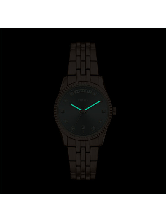 Fossil Годинник Fossil Scarlette ES5459 Рожеве золото