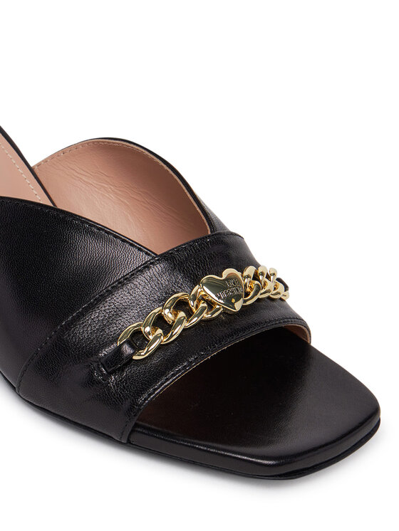 LOVE MOSCHINO Шльопанці LOVE MOSCHINO JA28475G0MIE0000 Чорний