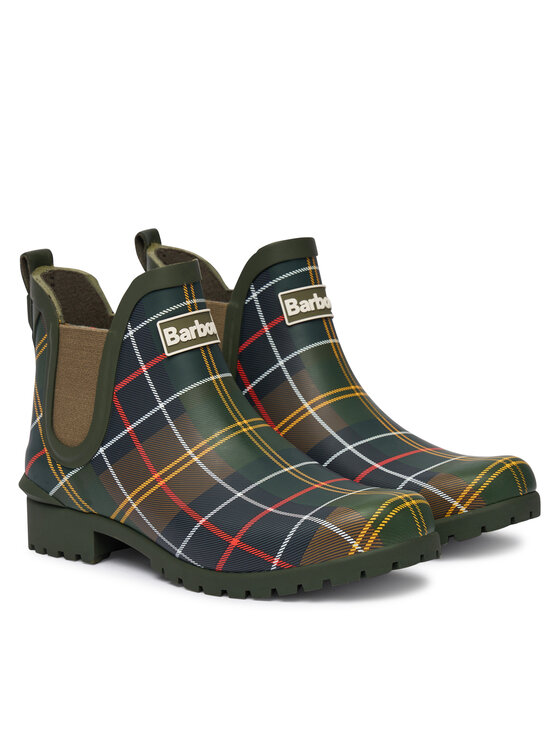 Barbour Kalosze Barbour Wilton LRF0066TN11 Zielony