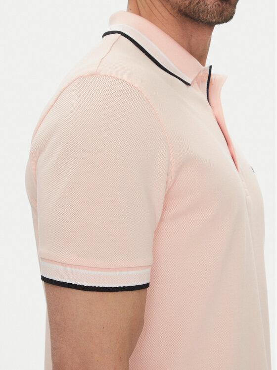 BOSS BOSS Поло Paddy 50469055 Рожевий Regular Fit