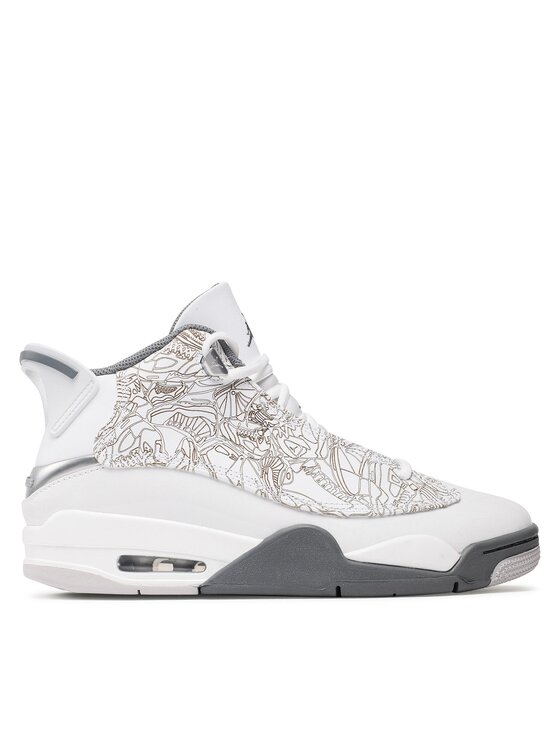 Nike Zapatillas de baloncesto Nike Air Jordan Dub Zero 311046 107 Blanco