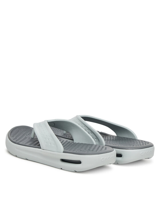 Crocs Čības uz pirksta Crocs InMotion Flip 211101 Pelēks