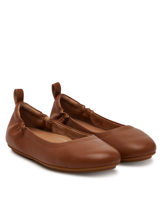 FitFlop Балетки FitFlop Q74 592 Коричневий