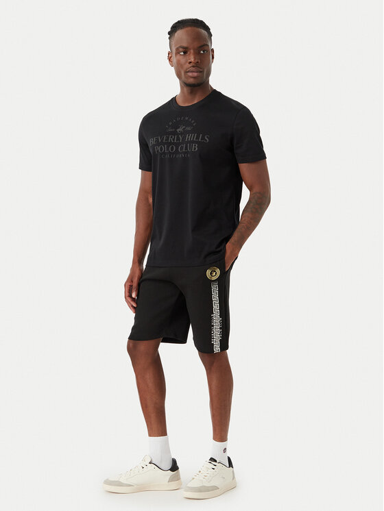 Beverly Hills Polo Club Beverly Hills Polo Club Camiseta M1303 Negro Regular Fit