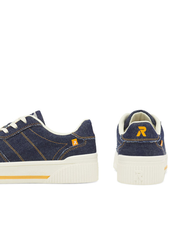 Rieker Revolution Lifestyle Sneakersy Rieker Revolution Lifestyle W0706-14 Tmavomodrá