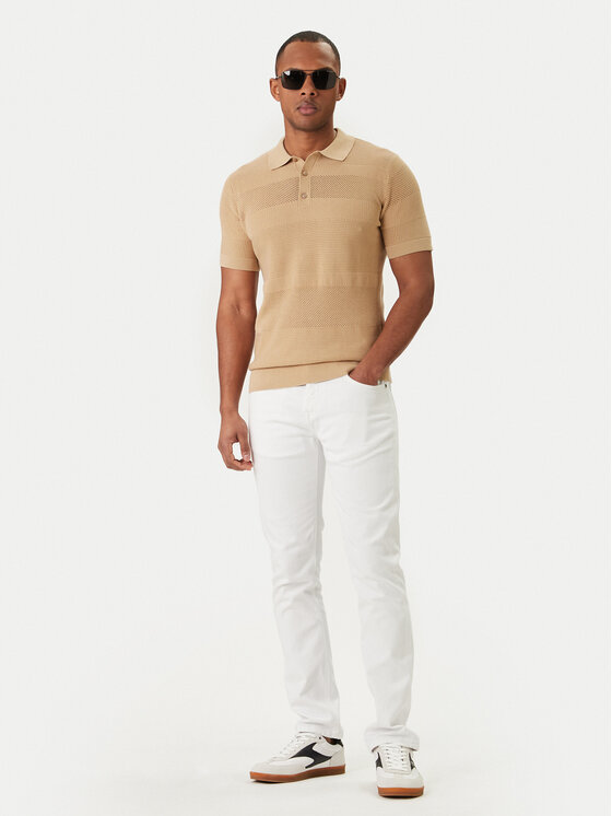 KARL LAGERFELD KARL LAGERFELD Polo 655009 562301 Beis Regular Fit