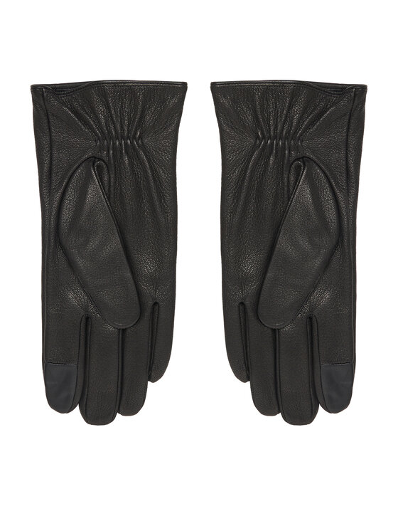 Calvin Klein Vīriešu cimdi Calvin Klein Classic LV04D8034G Melns