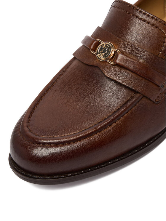 U.S. Polo Assn. Loafersy U.S. Polo Assn. EO-MARBEL001W/GL1 Brązowy