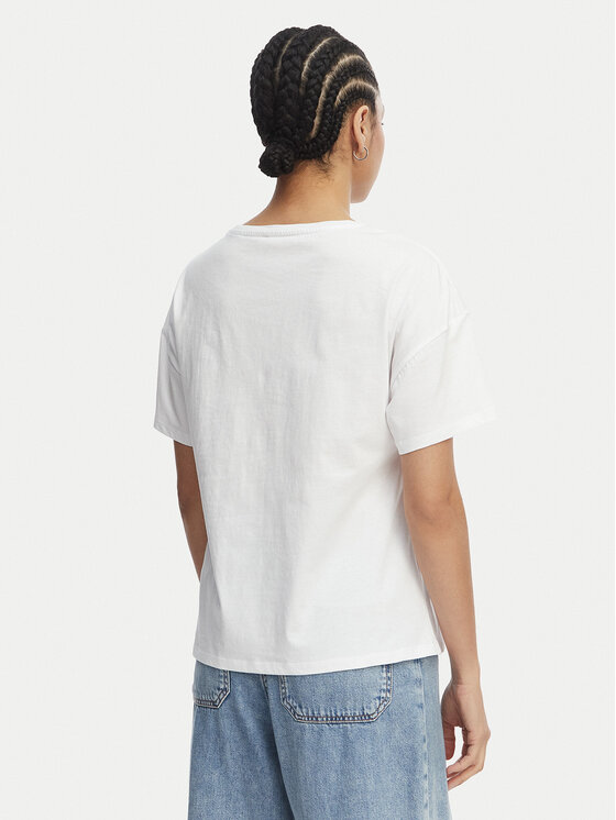 Liu Jo Liu Jo Camiseta WA6414 JS923 Blanco Regular Fit