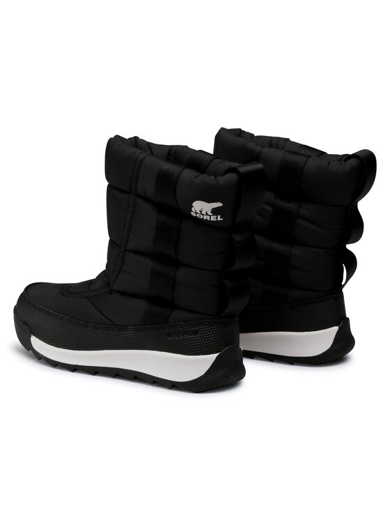 Sorel Stivali da neve Sorel Youth Whitney II Puffy Mid NY3873 Nero