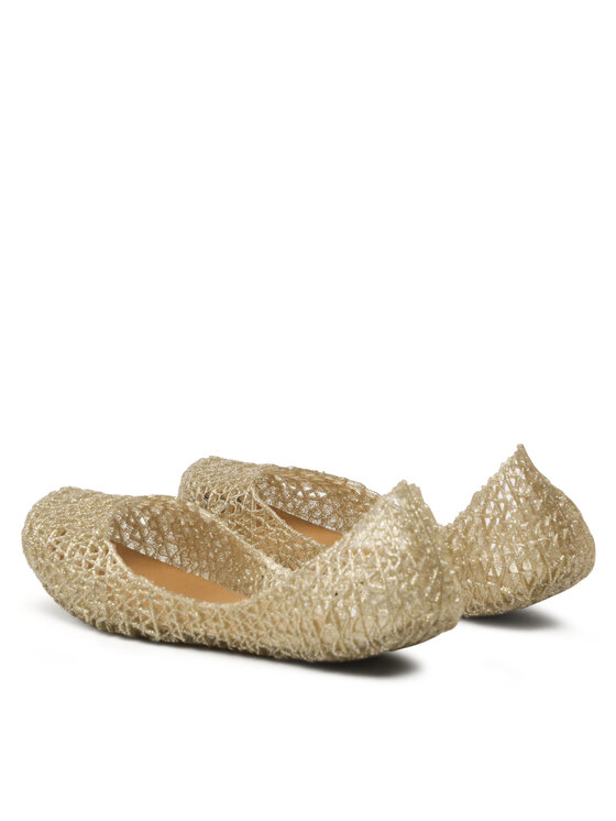 Melissa Baleríny Melissa Mini Melissa Campana Papel Inf 32996 Zlatá