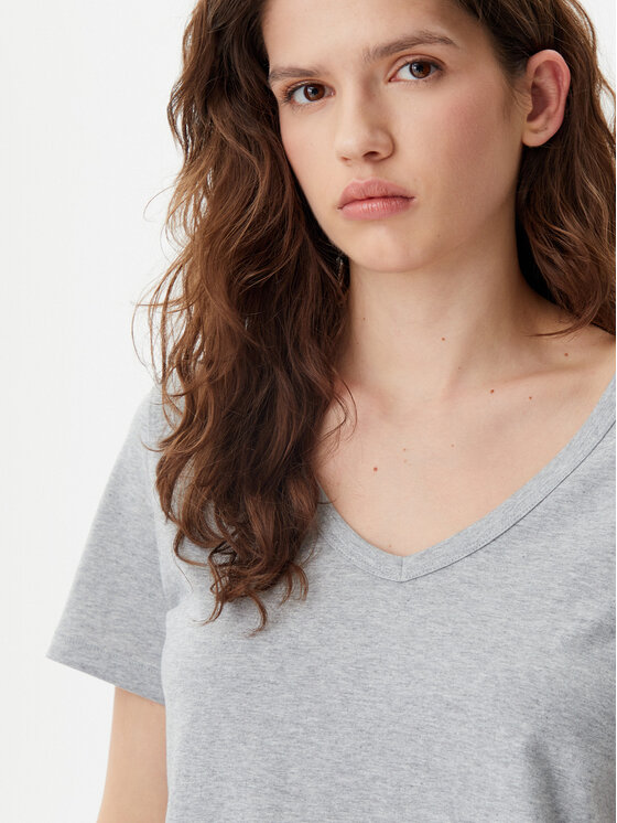 Gap Gap Футболка 740140-01 Сірий Regular Fit