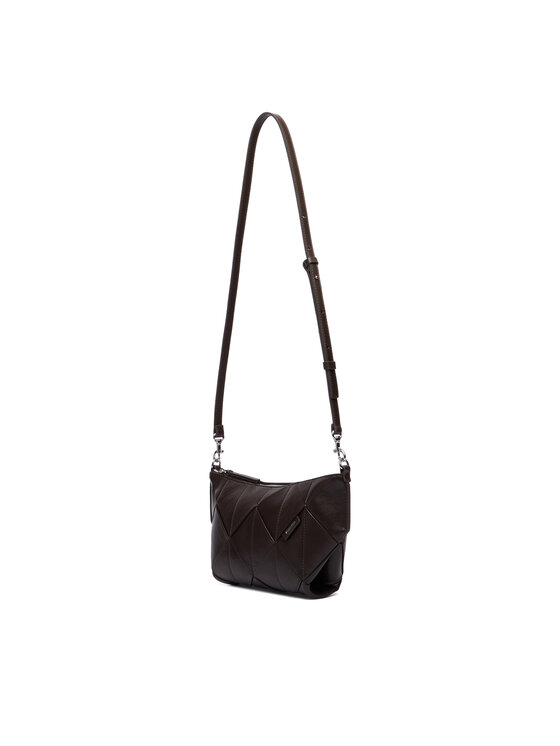 Calvin Klein Táska Calvin Klein Woven Shoulder Bag LV04F3546G Barna