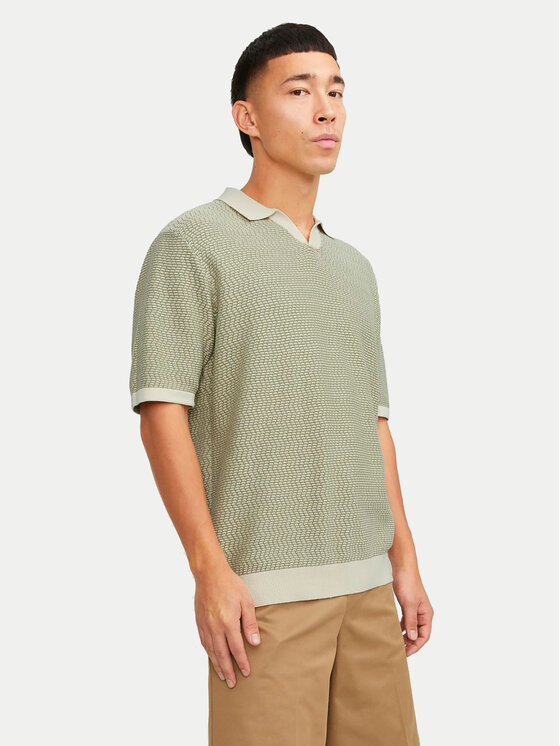 Jack & Jones Jack & Jones Поло Jormykonos 12255950 Зелений Regular Fit
