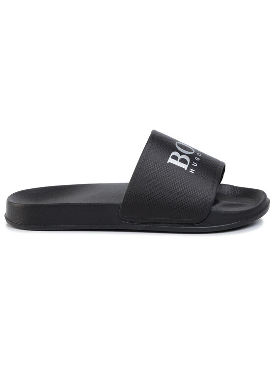 BOSS Natikače Boss Slides With Contrast J29F73/M90 D Crna