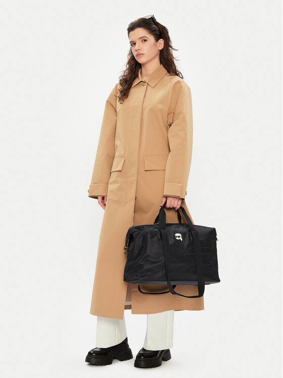 KARL LAGERFELD Geantă sport KARL LAGERFELD A1W30228 Negru
