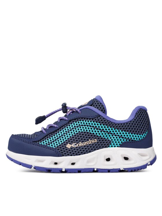 Columbia Trekking čevlji Columbia Youth Drainmaker IV BY1091 Mornarsko modra