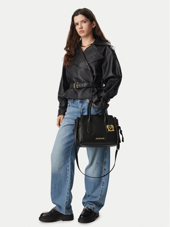 LOVE MOSCHINO Τσάντα LOVE MOSCHINO JC4055PP1PLL0000 Μαύρο