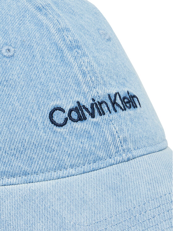 Calvin Klein Kšiltovka Calvin Klein Small Monogram LV04K5065G Modrá