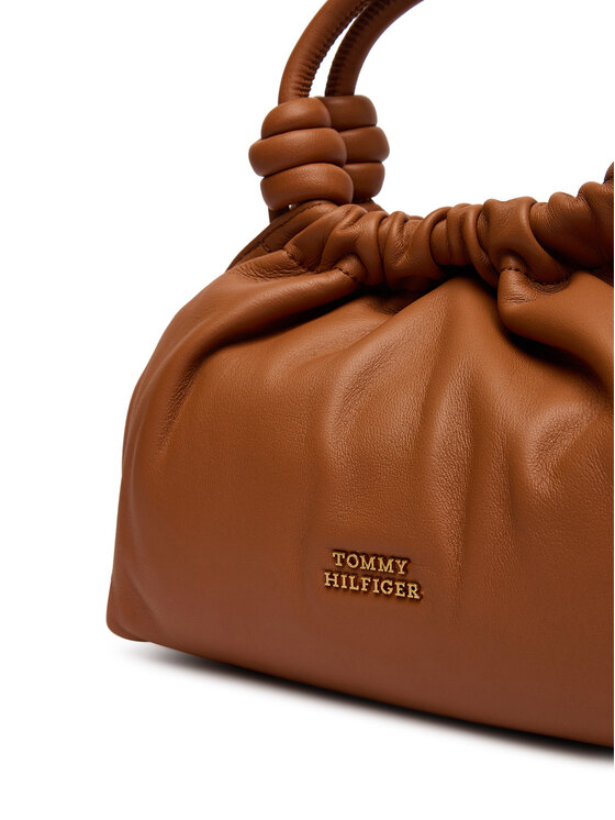 Tommy Hilfiger Borsetta Tommy Hilfiger Th Soft Leather Med Crossover AW0AW18369 Marrone
