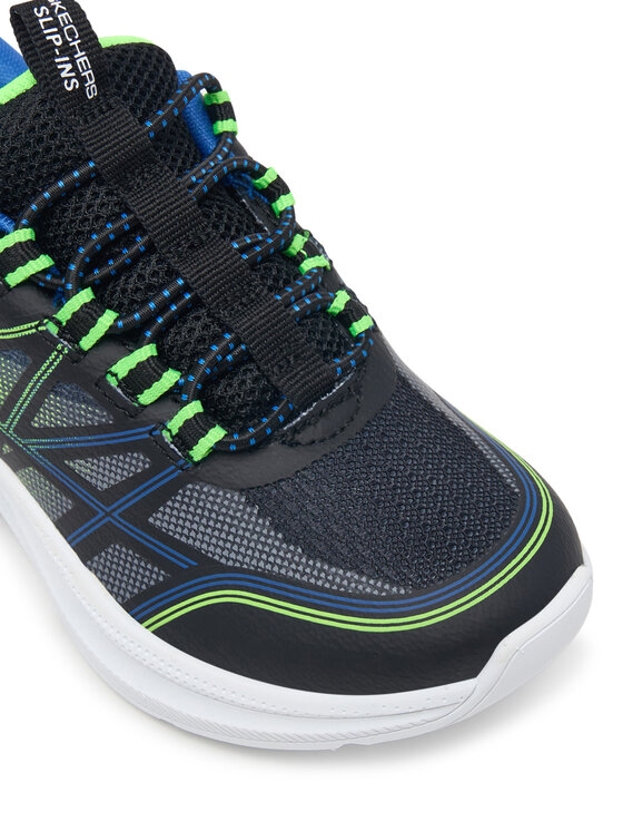 Skechers Сникърси Skechers Microspec Velocity - Grid-Shift 404220N Черен