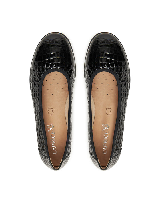 Caprice Baleriny Caprice 9-22151-45 Czarny