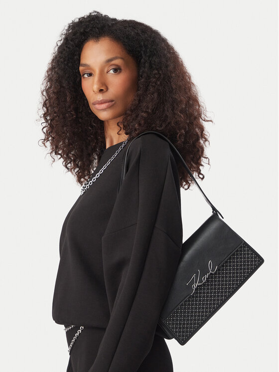 KARL LAGERFELD Torbica KARL LAGERFELD B4W30065 Crna