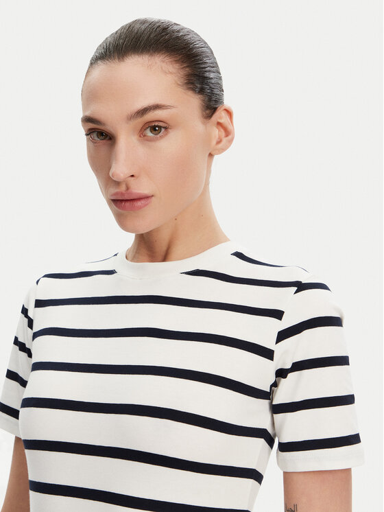 French Connection French Connection Marškinėliai 76QZB Balta Regular Fit