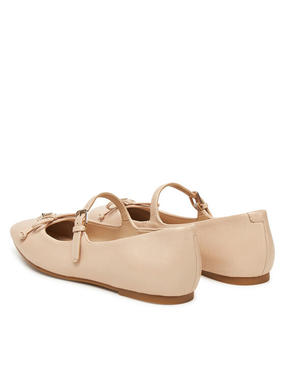 Guess Балетки Guess FLJKAY LEA02 Бежевий