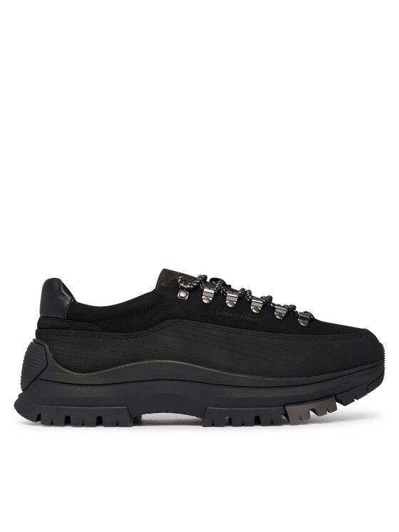 Calvin Klein Сникърси Calvin Klein Hybrid Trek Lace Up Nu HM0HM02328 Черен
