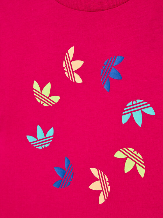 adidas adidas Majica adicolor HE6845 Roza Regular Fit