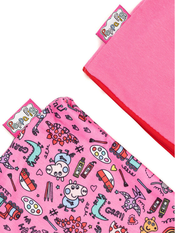 Peppa Pig Комплект шапка и шал тип комин Peppa Pig ACCCS-AW24-112PP Розов