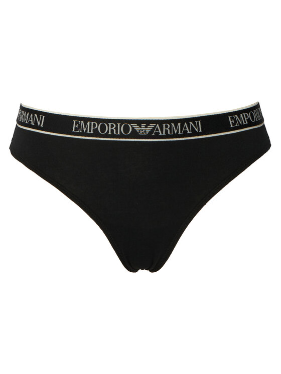 Emporio Armani Underwear Emporio Armani Underwear Conjunto de bragas brasileñas EW000404 AF19026 MC005 Negro