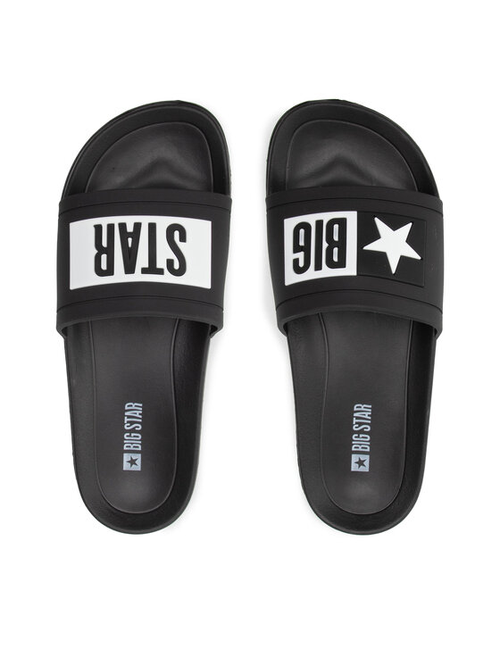 Big Star Shoes Şlapi Big Star Shoes DD274A266 Negru
