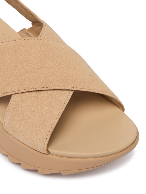 Clarks Босоніжки Clarks DashLite Wish 26185883 Бежевий