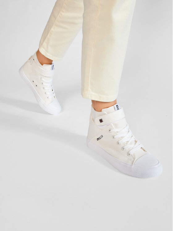 Big Star Shoes Plátenky Big Star Shoes FF274579 Biela